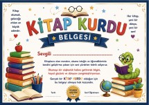 KİTAP KURDU BELGESİ