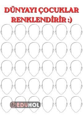 Dünyayı çocuklar renklendirir