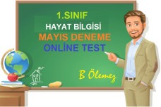 Hayat ilgisi Mayıs Deneme