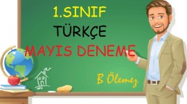 Türkçe Deneme(Mayıs)