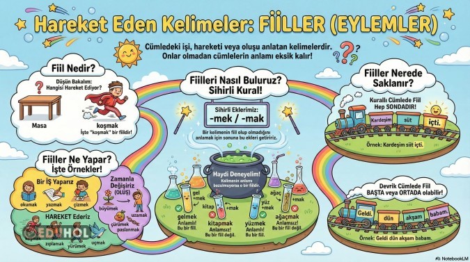 FİİLER İNFOGRAFİK