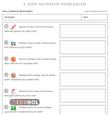 Matematik Problemleri-Kolay