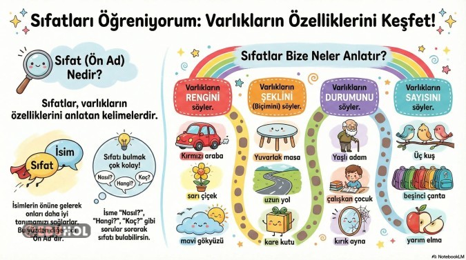 SIFATLAR İNFOGRAFİK