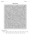 SEBZELER KELİME BULMACA