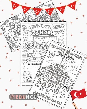 23 Nisan Boyama Sayfaları