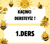 Çalışkan Arılara özel arı temalı kaçıncı dersteyiz panosu🐝
