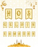 Hoş Geldin Ramazan Pano Çalışması