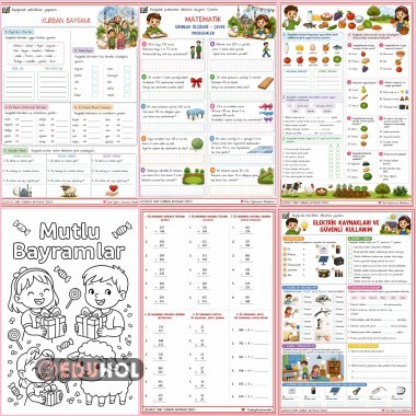 🌙✨ 3. Sınıf Kurban Bayramı Ödevi ✨🌙 📌 Takipte kalmayı unutmayalım.
