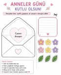 ANNELER GÜNÜ KES YAPIŞTIR ETKİNLİKLERİ
