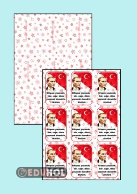 ATATÜRK GÖRSELLİ AYRAÇ