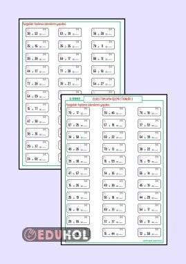 ELDELİ TOPLAMA İŞLEMİ ETKİNLİĞİ 3