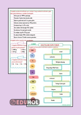 KISALTMALARIN YAZIMI ETKİNLİĞİ