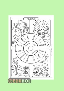 MEVSİMLER BOYAMA ETKİNLİĞİ