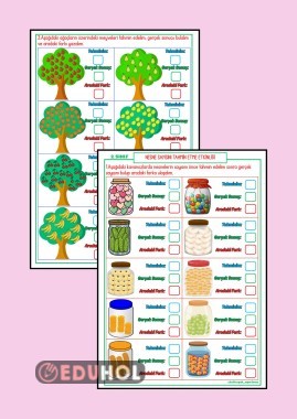 NESNE SAYISINI TAHMİN ETME ETKİNLİĞİ