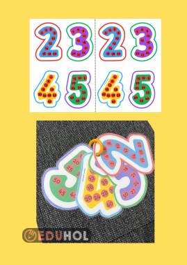 RİTMİK SAYMALAR ANAHTARLIK