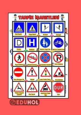 TRAFİK İŞARETLERİ LEVHALARI PANO
