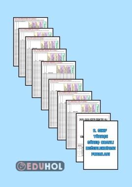 TÜRKÇE SÜREÇ ODAKLI DEĞERLENDİRME FORMLARI TÜM ÜNİTELER