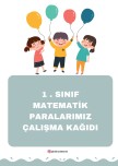 1. Sınıf Matematik Paralarımız Çalışma Kağıdı