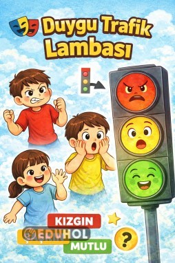 Duygu trafik lambası! Yaratıcı drama etkinliği!