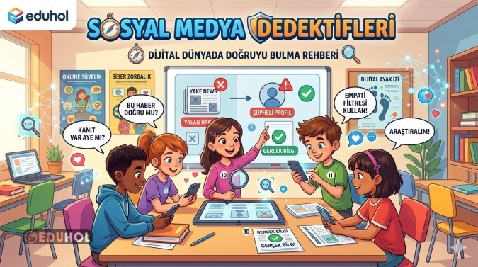 Sosyal Medya Dedektifleri! Yaratıcı Drama Etkinliği! 7-12 yaş