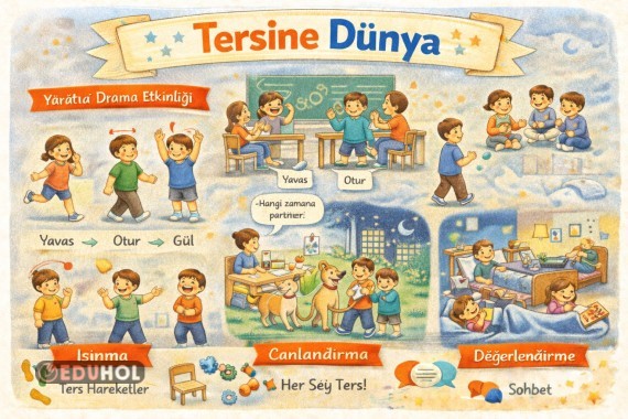 Tersine Dünya Yaratıcı Drama Etkinliği! 8-12 yaş