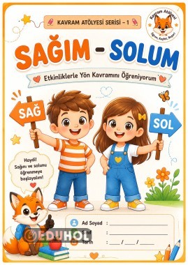 Sağ-Sol Kavram Çalışma Sayfaları