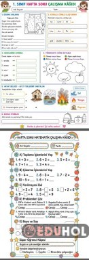 Hafta sonu çalışma kağıdı