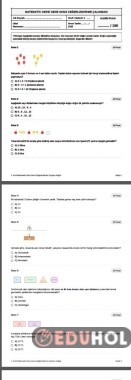 Matematik sene sonu değerlendirmesi