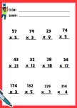 3. sınıf çarpma işlemi etkinlik kağıdı
