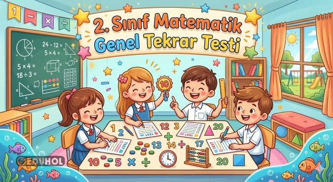 2. Sınıf Matematik Genel Tekrar Testi
