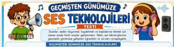 Geçmişten Günümüze Ses Teknolojileri Testi
