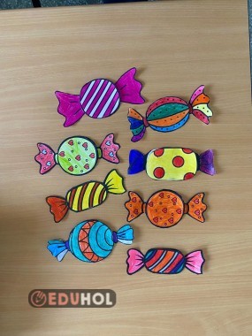 Ramazan Bayramı Şeker Tebrik Kartı