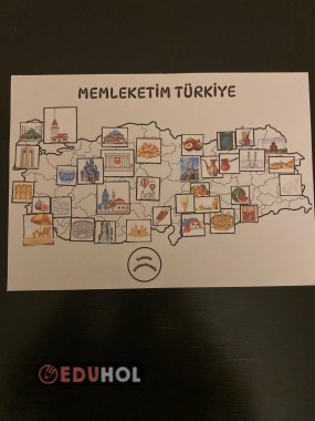 Turizm Haftası - Tarihi Mekan ve Doğal Güzellikler Kes Yapıştır Etkinliği