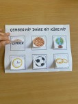 Geometrik Şekil ve Cisimler- Çember Daire Küre Aç Kapa Etkinlik