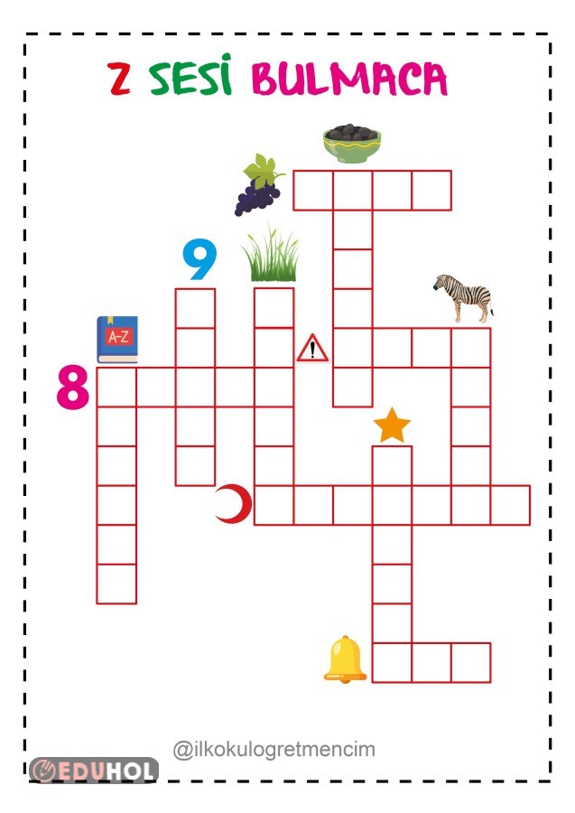 Z Sesi Bulmaca Eduhol Ders Videoları İzle Online Test Çöz Etkinlik
