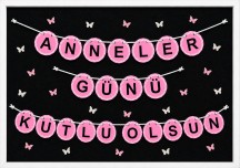 Anneler Günü Pano Yazısı