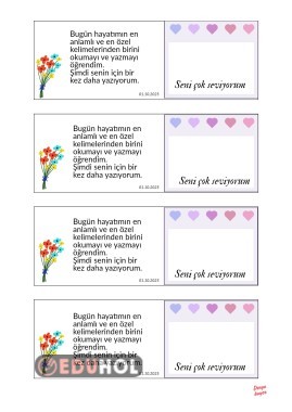 Anne sözcüğü hatırası