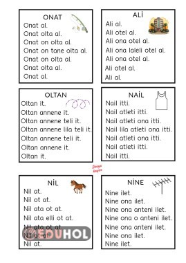 O sesi karesel hızlı okuma metinleri