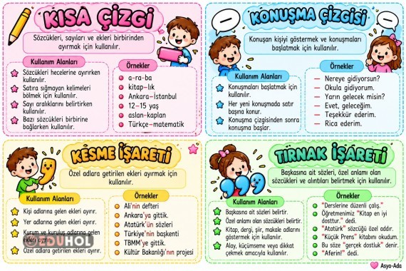 PDF noktalama işaretleri