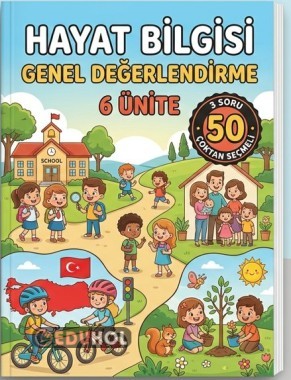 3. Sınıf Hayat Bilgisi Genel Değerlendirme (50 Soru Çoktan Seçmeli)