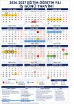 2026-2027 iş günü takvimi