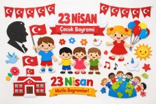 23 Nisan süsleme