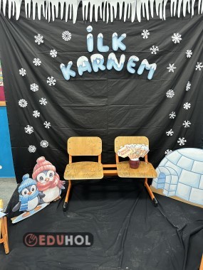 1.SINIF İLK KARNE PENGUEN KONSEPTİ PANO