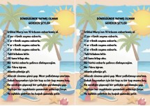 1.SINIF 2.DÖNEM YAZ KONSEPTİ KARNE