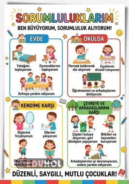 Sorumluluklarim Afis