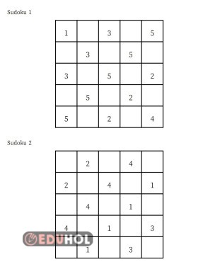 Sudoku(1-5)
