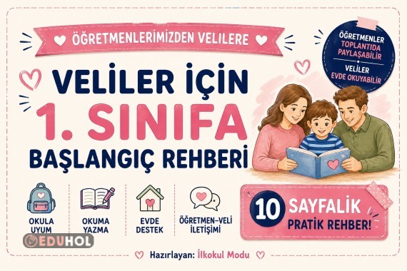 1. SINIFA BAŞLANGIÇ REHBERİ