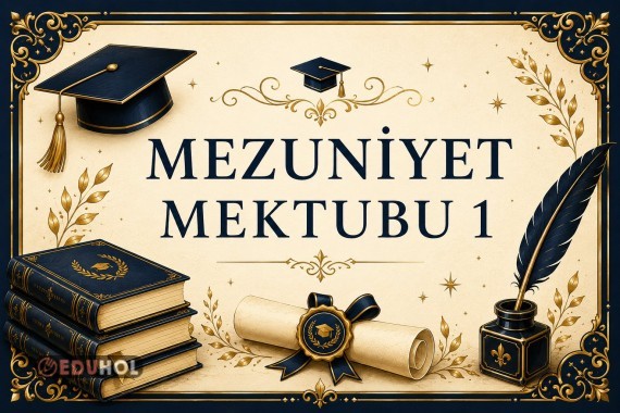 MEZUNİYET MEKTUBU- PART 1 (5 ADET)