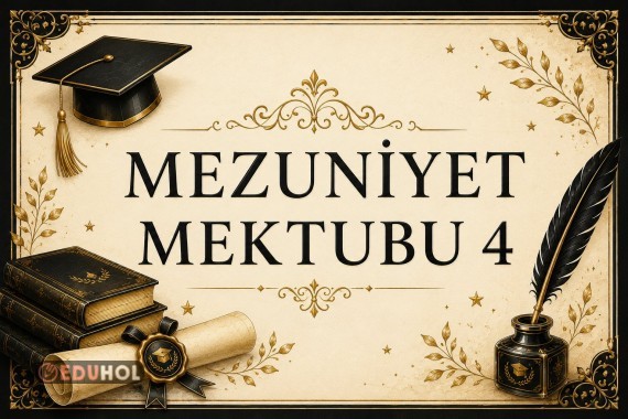 MEZUNİYET MEKTUBU- PART 4 (5ADET)