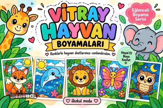 VİTRAY HAYVAN BOYAMALARI